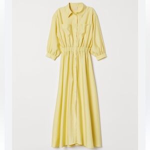 Beautiful long flowy shirt dress